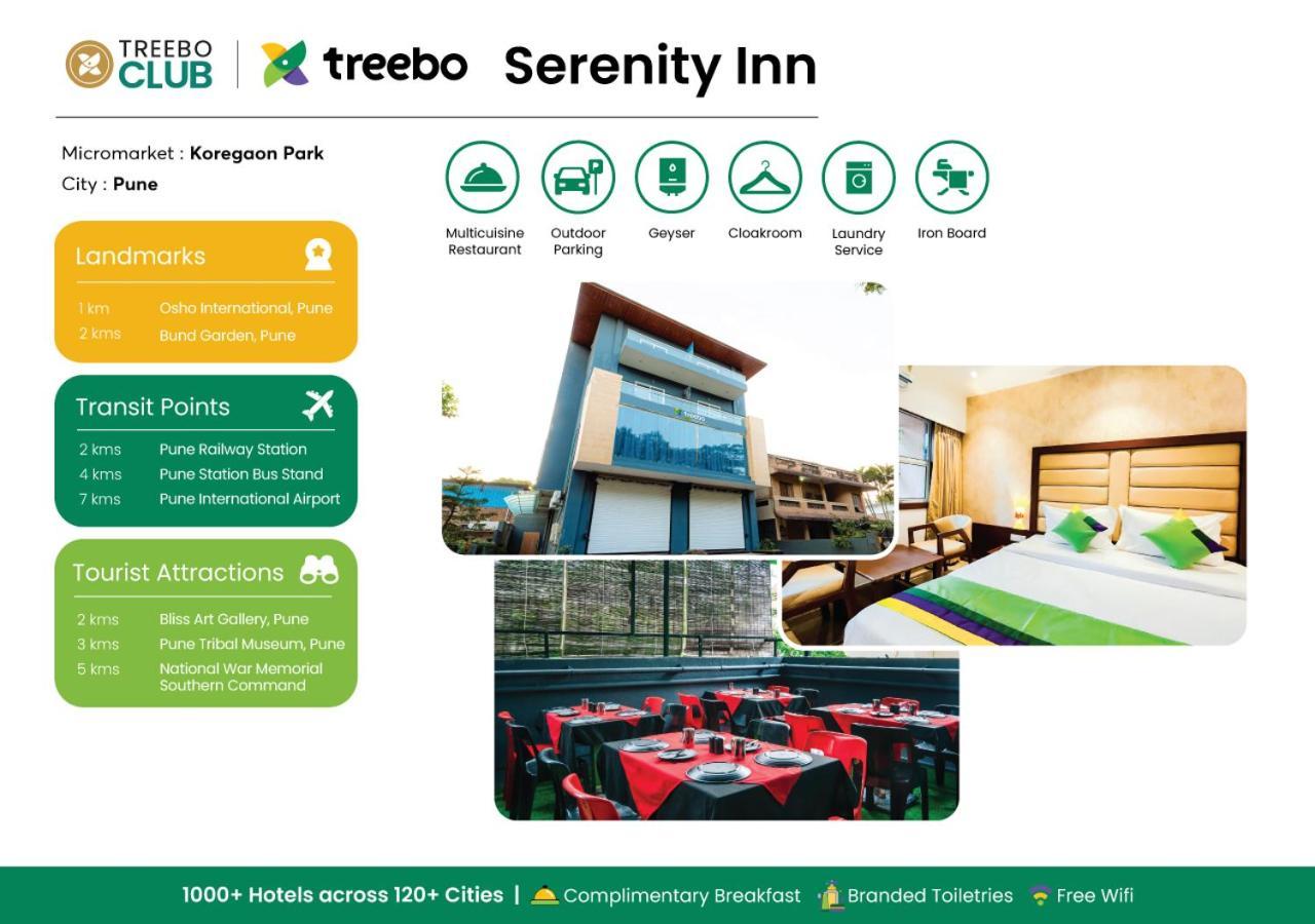 Treebo Serenity Inn, Koregaon Park Pune Exterior photo